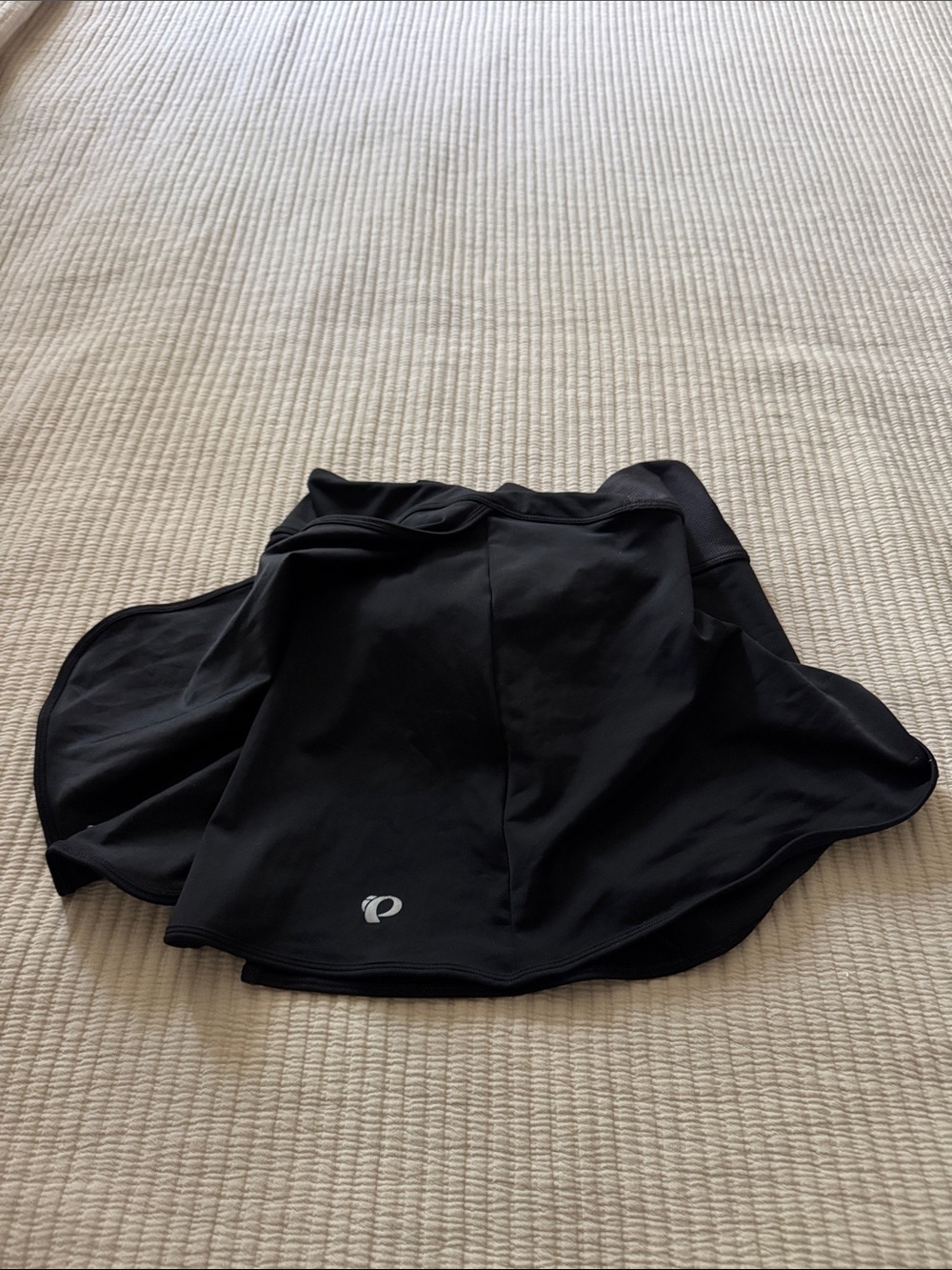 Pearl Izumi Black Skater Athletic Skirt with Logo